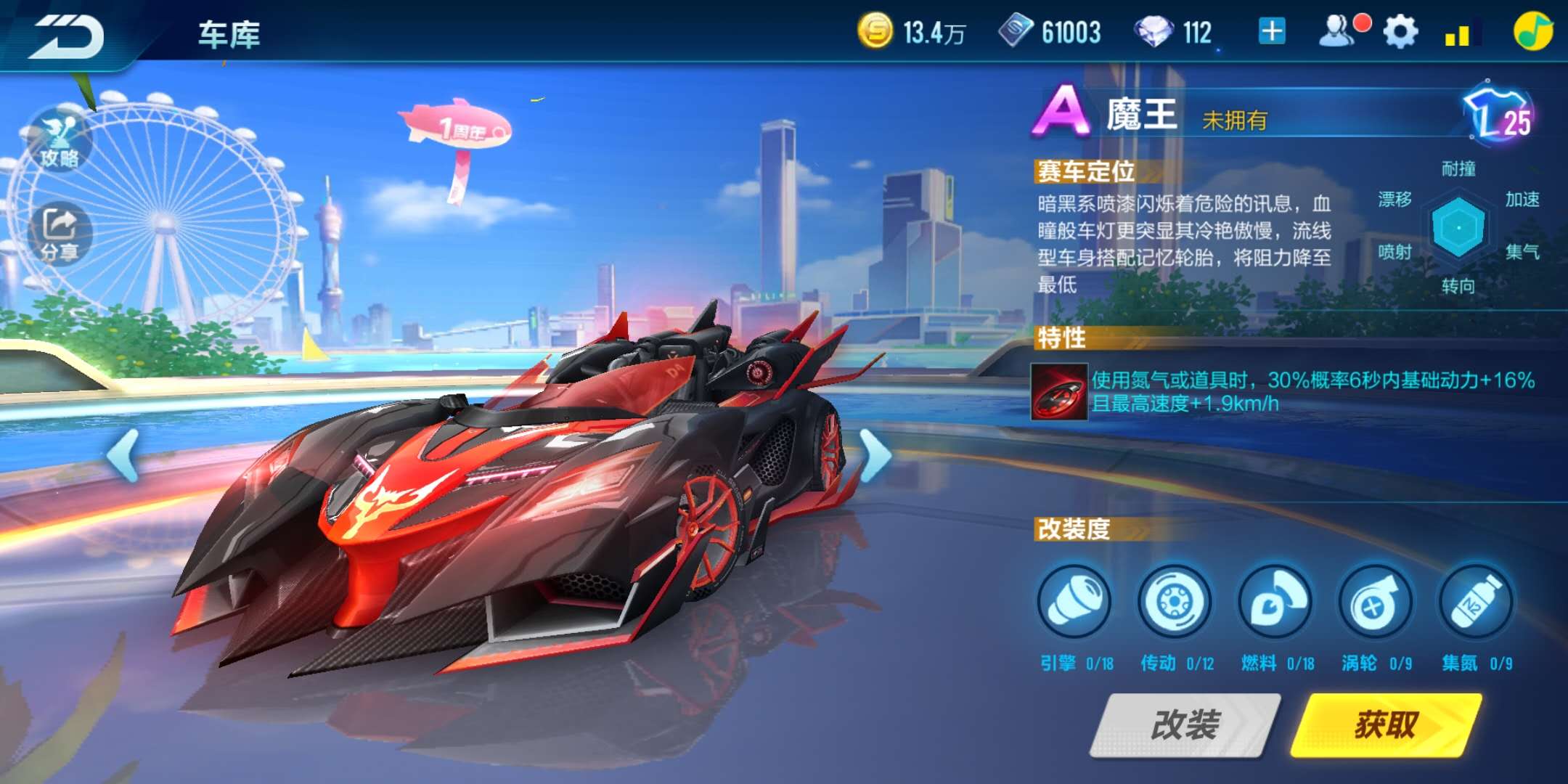 QQ飞车手游哪个是平民a车，这几辆你有么？截图