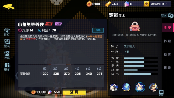 甜心糙漢玉兔？非人學(xué)園玉兔怎么玩？截圖