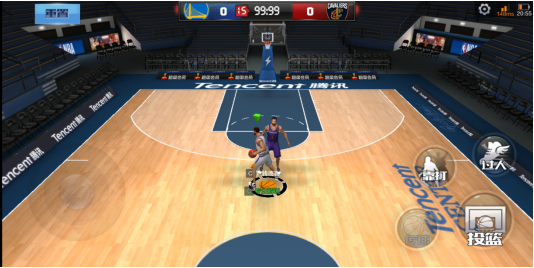 單人對抗 最強(qiáng)NBA一對一怎么玩截圖