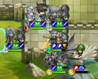 梦幻模拟战手游时间裂缝2-3，不要相信属性。截图