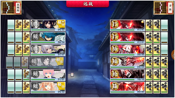 刀劍亂舞6-1怎么無傷過，基本不可能截圖