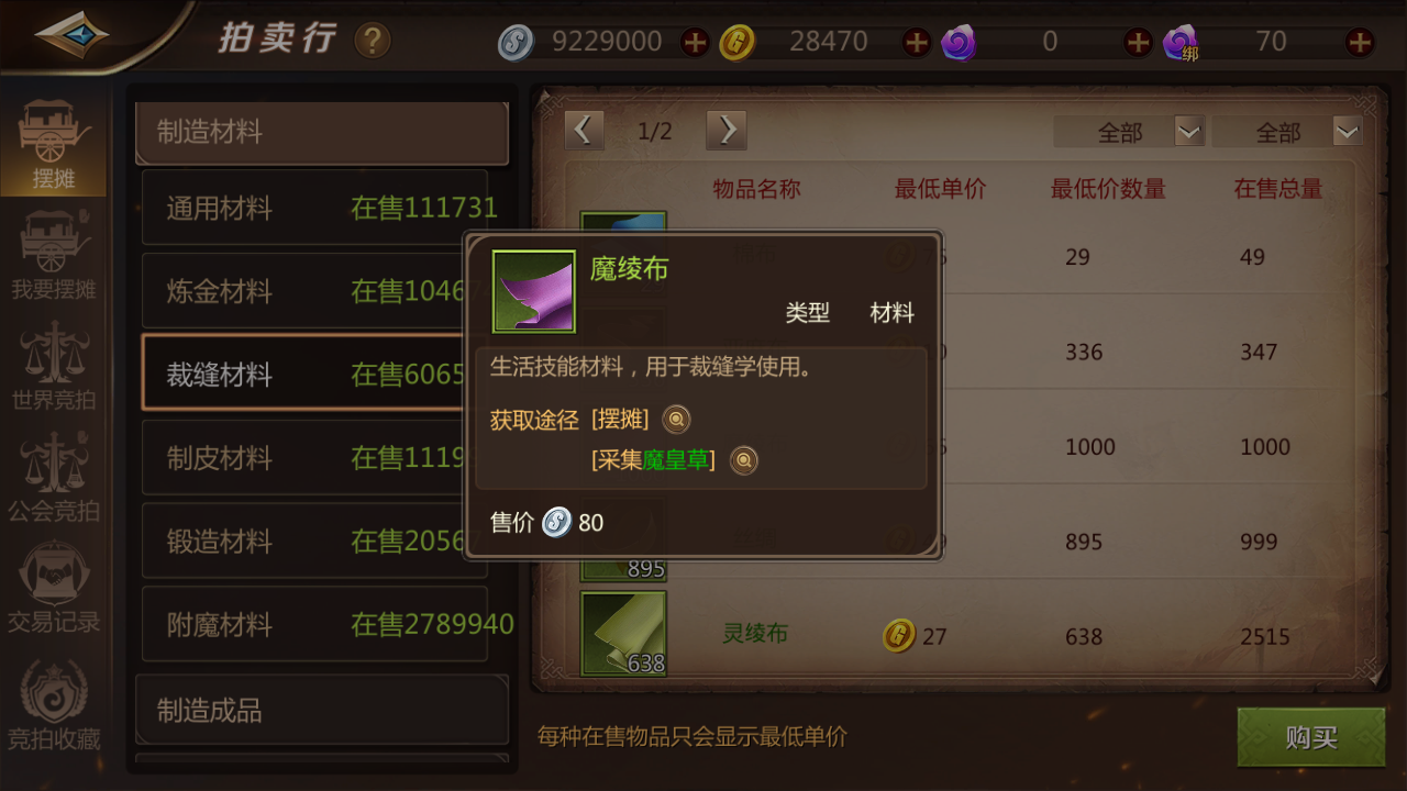 我叫mt4裝備打造材料怎么用？全部生產(chǎn)沒毛??！截圖