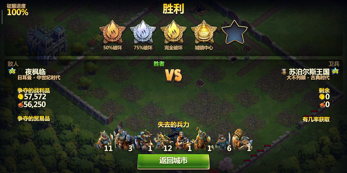 滿星奇跡！戰(zhàn)爭與文明怎么打5星截圖