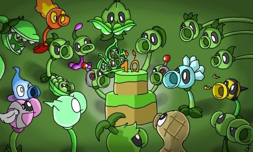 《植物大战僵尸》的设计原型竟是与外星人大战？截图