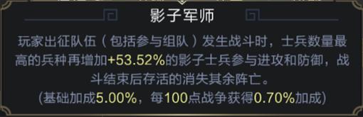 亂世王者司馬懿配誰好？司馬懿配合影子軍團達成最強肉隊截圖