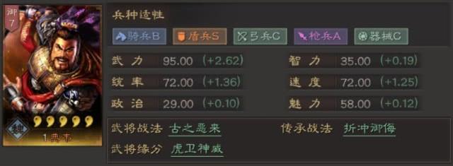 三國志戰(zhàn)略版典韋怎么樣？典韋戰(zhàn)法搭配攻略截圖