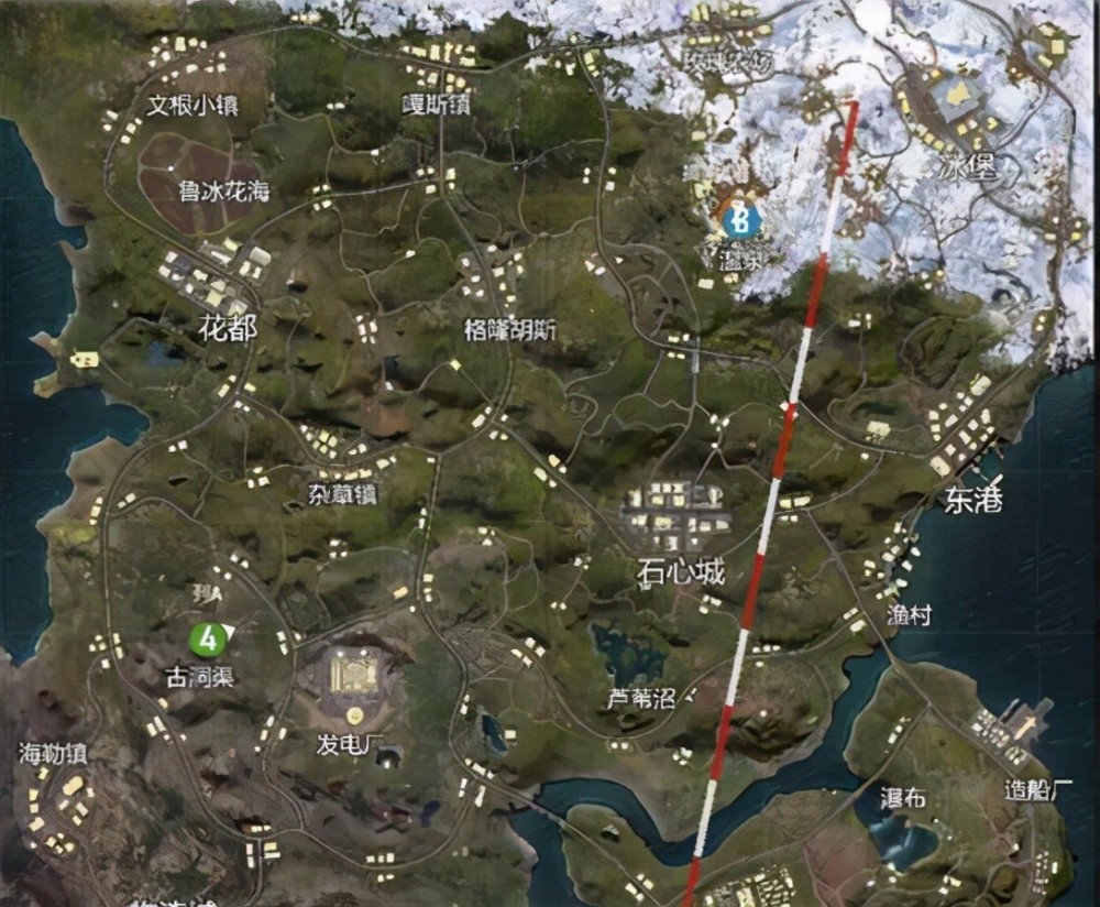 和平精英山谷宝箱位置一览，5处神秘宝箱位置在哪里截图