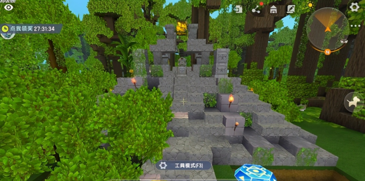 迷你世界怎么玩雨林冒险 雨林冒险玩法详解截图
