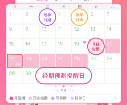 测月经的APP哪个准2022 最火爆的测月经软件推荐截图