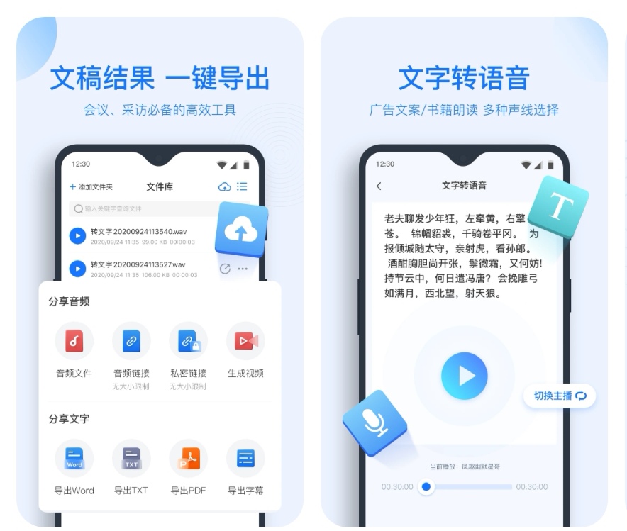 录音转文字的免费软件下载 录音转文字的app推荐截图