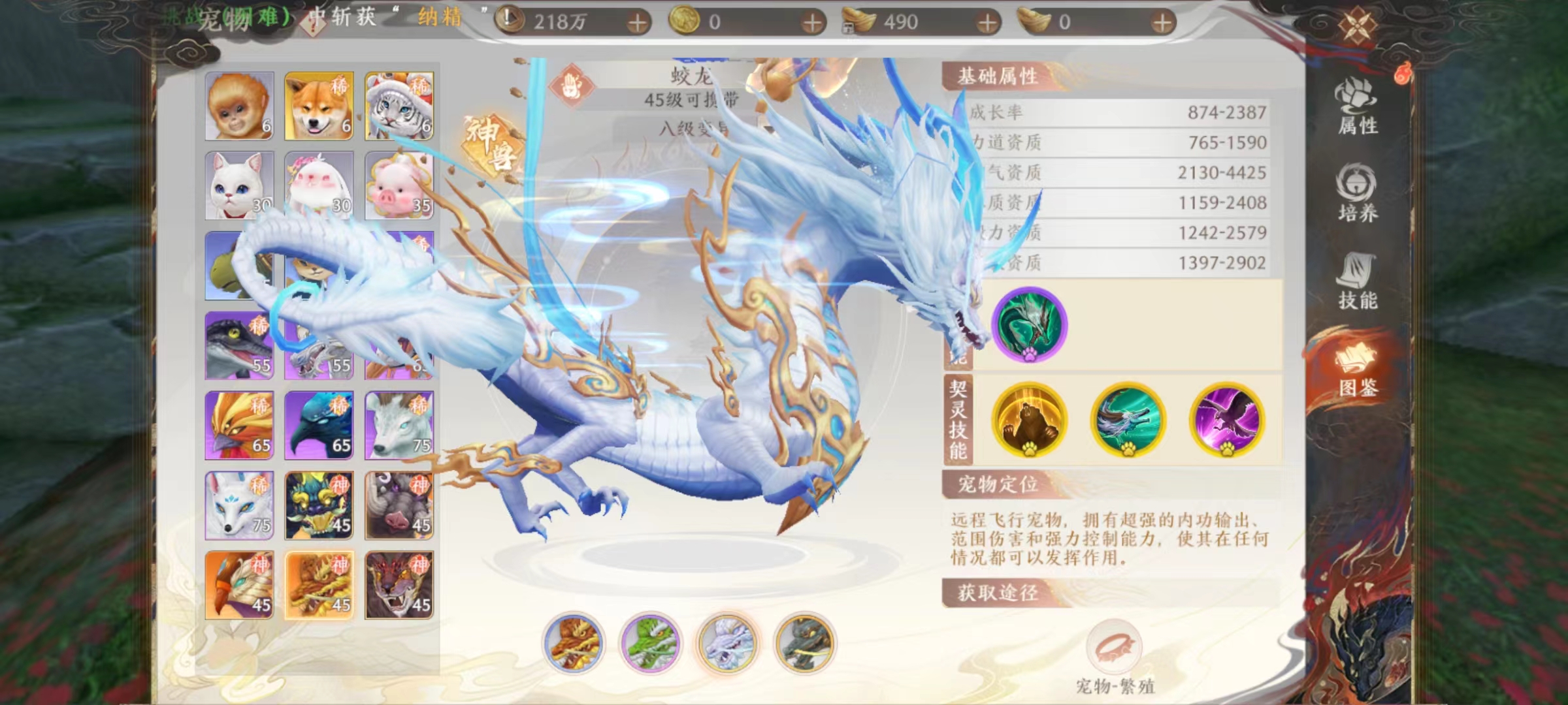 天龍八部2手游蛟龍?jiān)趺礃?蛟龍實(shí)戰(zhàn)強(qiáng)度分析截圖