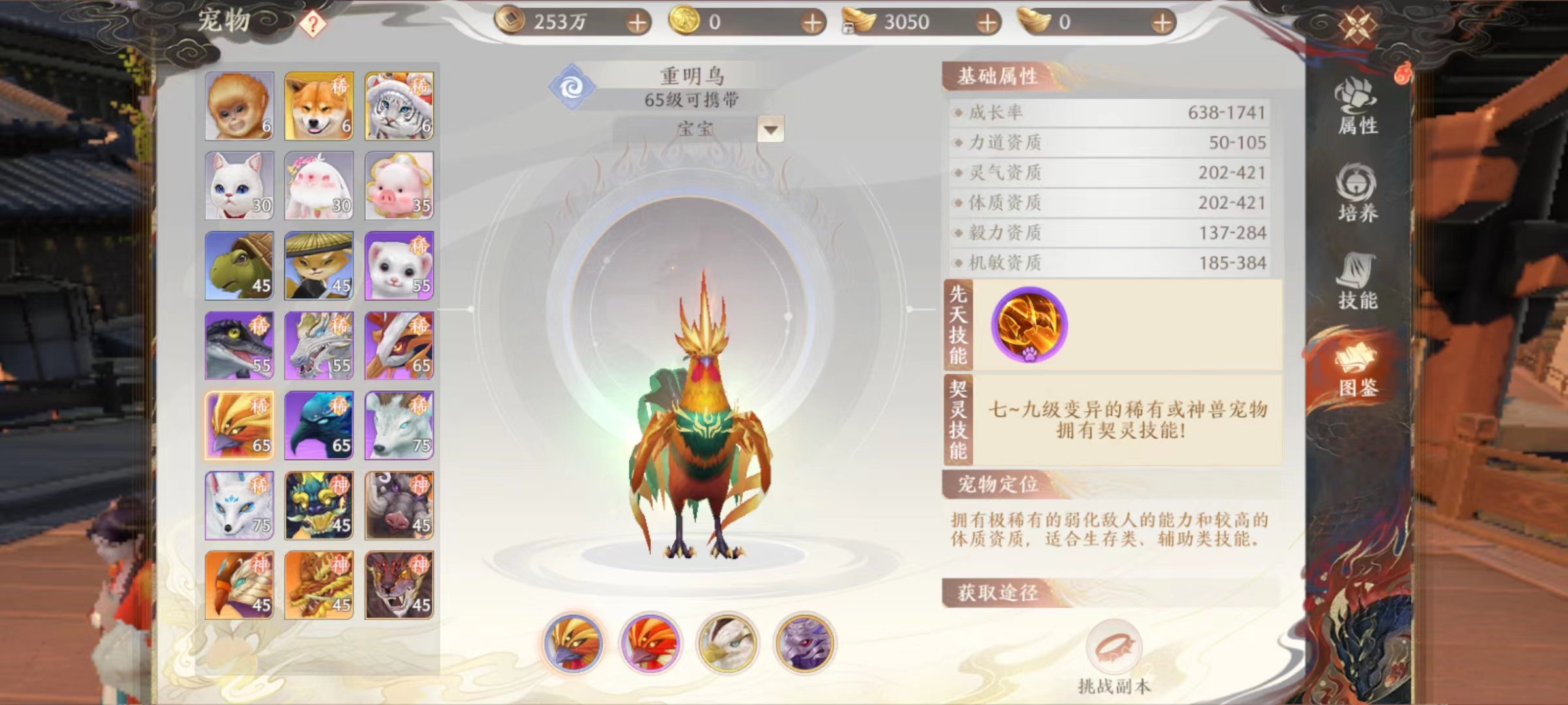 天龙八部2手游重明鸟值得培养吗 重明鸟技能有哪些截图