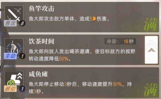 逆光潛入魚(yú)大郎技能是什么 逆光潛入魚(yú)大郎技能一覽截圖