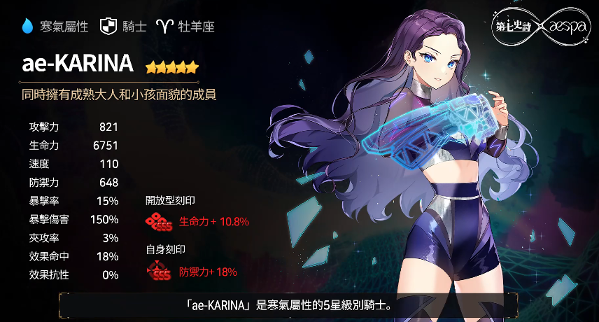 第七史詩KARINA厲害嗎 第七史詩KARINA強度分析截圖
