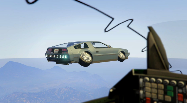 gta5德罗索怎么飞上天 侠盗猎车手5德罗索起飞攻略截图