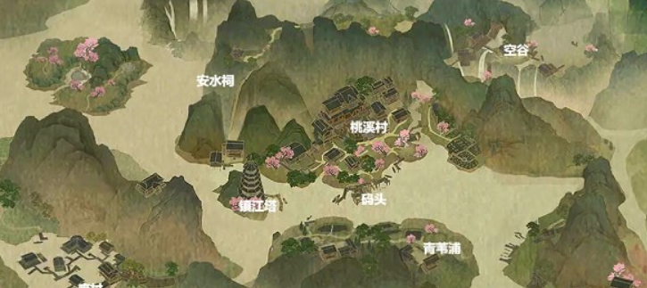 逆水寒手游桃溪村解謎攻略 逆水寒手游桃溪村解謎流程一覽截圖