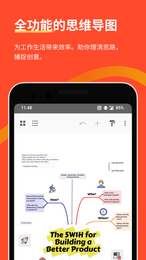思维导图软件哪个好 好用的思维导图软件大全截图