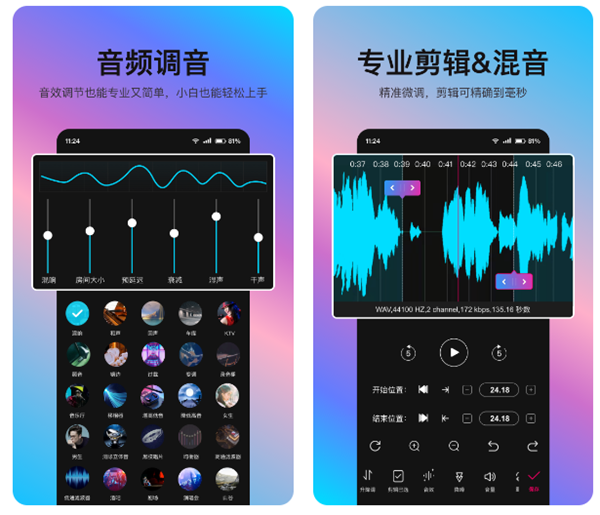 歌曲降调软件有哪些 音频编辑工具排行榜截图