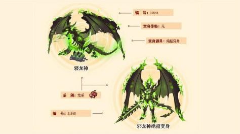 西普大陆邪龙神技能有哪些 西普大陆邪龙神属性技能介绍截图