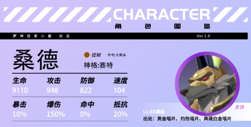 众神派对桑德怎么样 桑德强度介绍一览