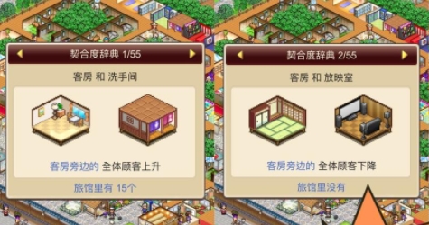 温泉物语2契合度辞典有什么 顾客契合度辞典大全截图