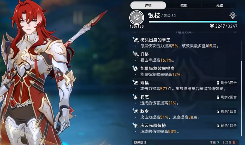 崩壞星穹鐵道銀枝強(qiáng)度分析 崩壞星穹鐵道銀枝厲害嗎截圖
