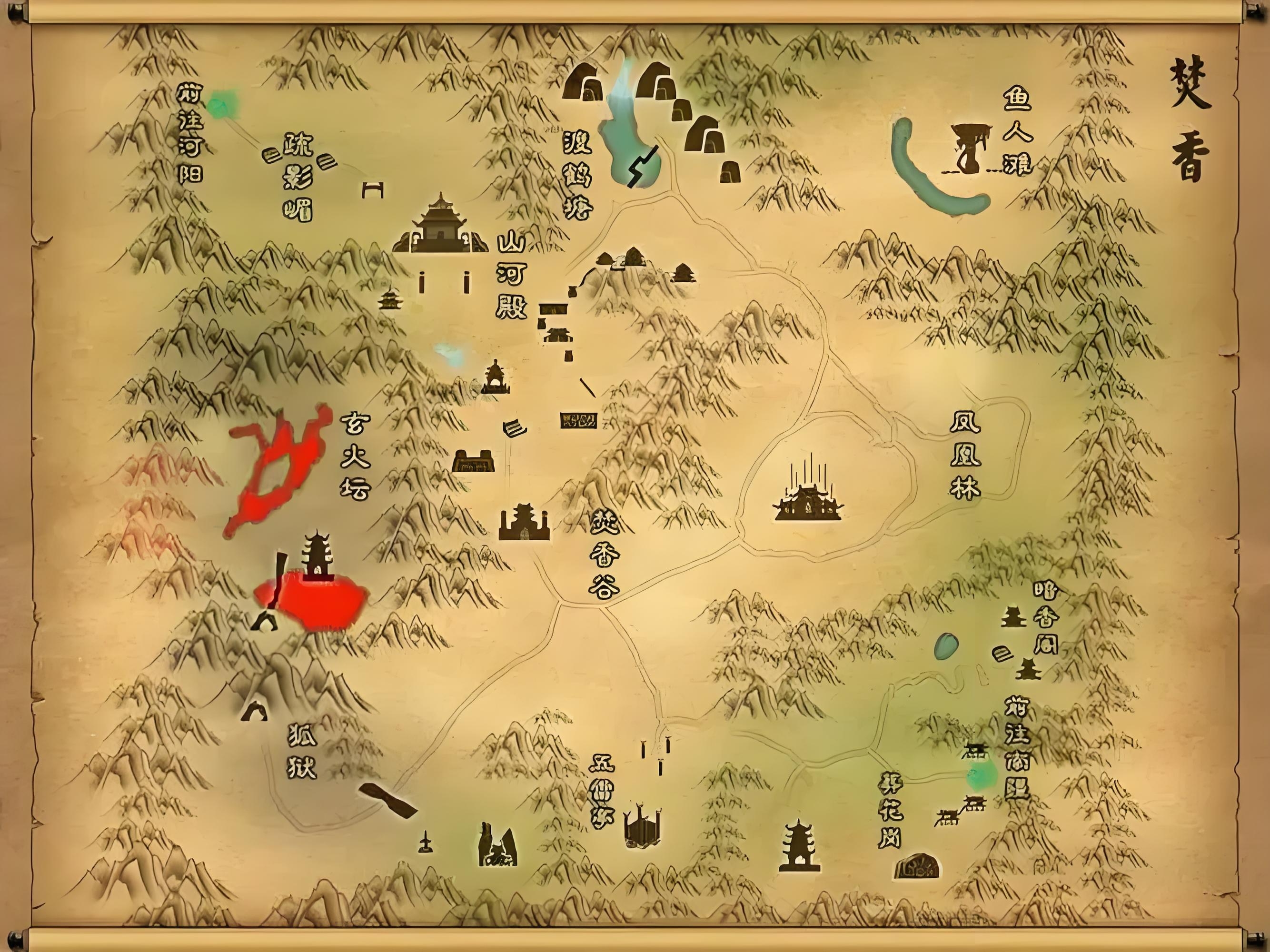 诛仙2手游地图坐标怎么找 诛仙2手游地图坐标位置截图