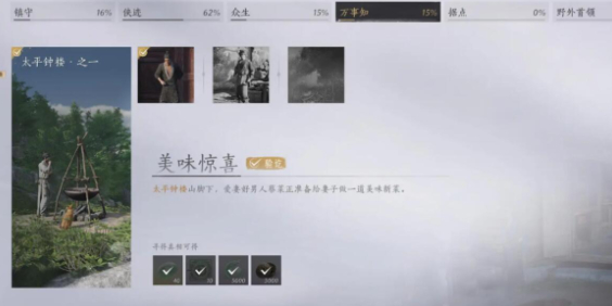 燕云十六聲美味驚喜怎么通關(guān)?燕云十六聲美味驚喜通關(guān)方法解析截圖