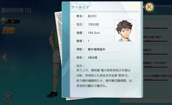 排球少年手游及川彻怎么样 及川彻球员玩法介绍
