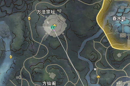 永劫无间手游万法宗坛附近有什么 永劫无间手游万法宗坛在哪里截图
