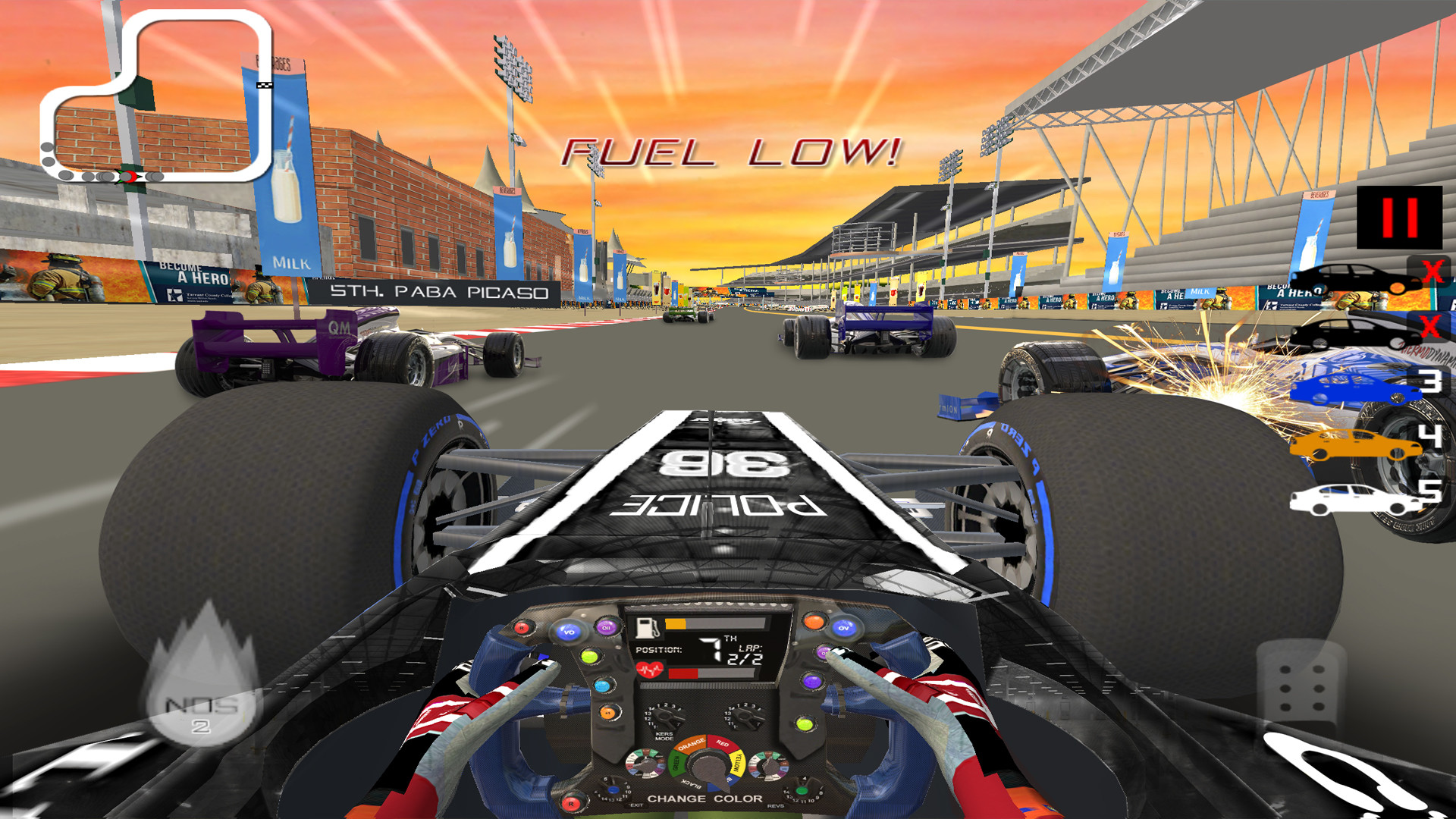 有趣的f1方程式赛车游戏合集