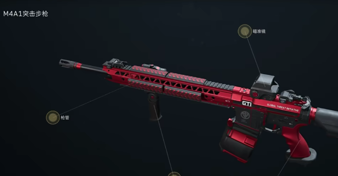 三角洲行動m4a1配件用什么 三角洲行動m4a1配件介紹截圖