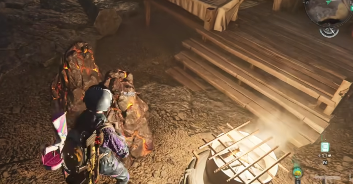 七日世界熱巖礦怎么挖 七日世界熱巖礦獲取攻略截圖