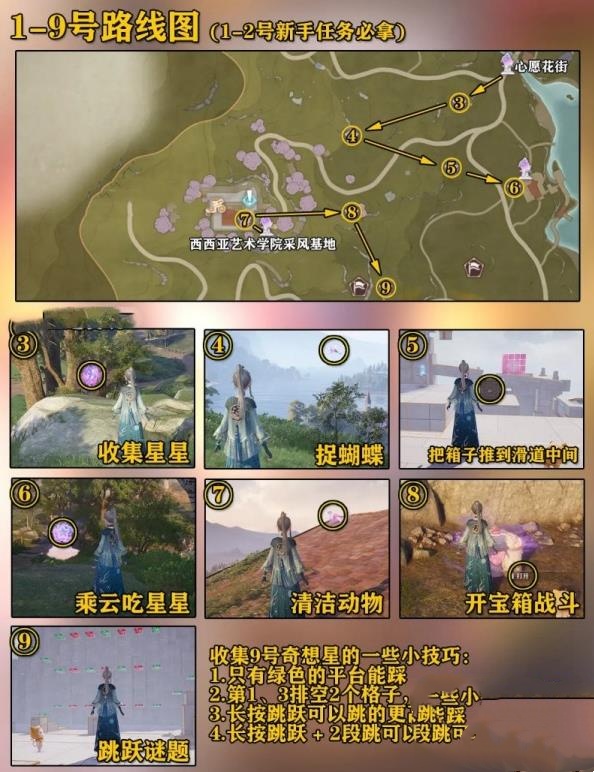 无限暖暖微风绿野奇想星收集攻略 无限暖暖微风绿野全收集截图