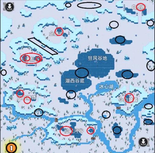 英勇之地雪山寶箱位置分享 英勇之地雪山寶箱在哪里截圖