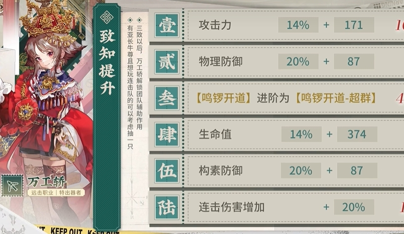 物华弥新万工轿角色玩法介绍 物华弥新万工轿操作技巧截图