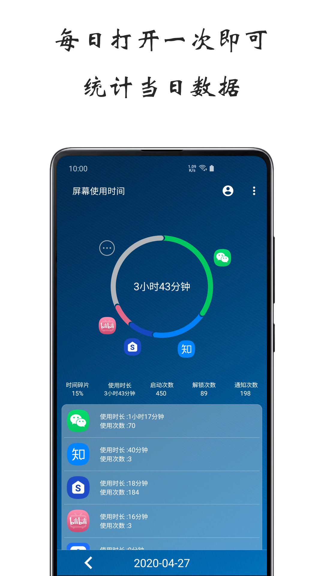 屏幕使用时间app有哪些