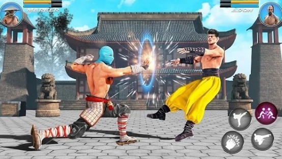 大型的功夫格斗3d手機游戲合集