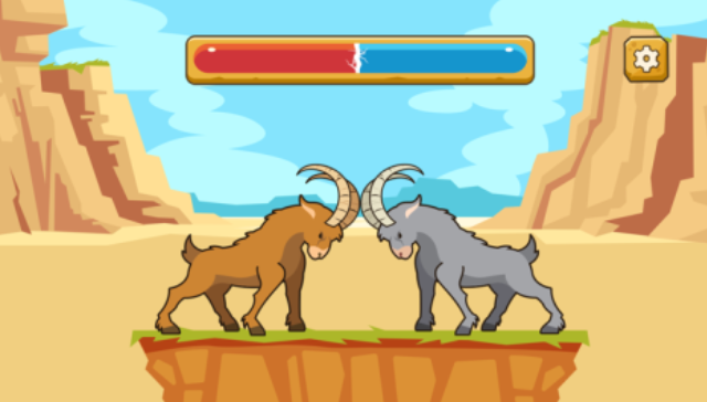 類似羊頂羊的雙人游戲