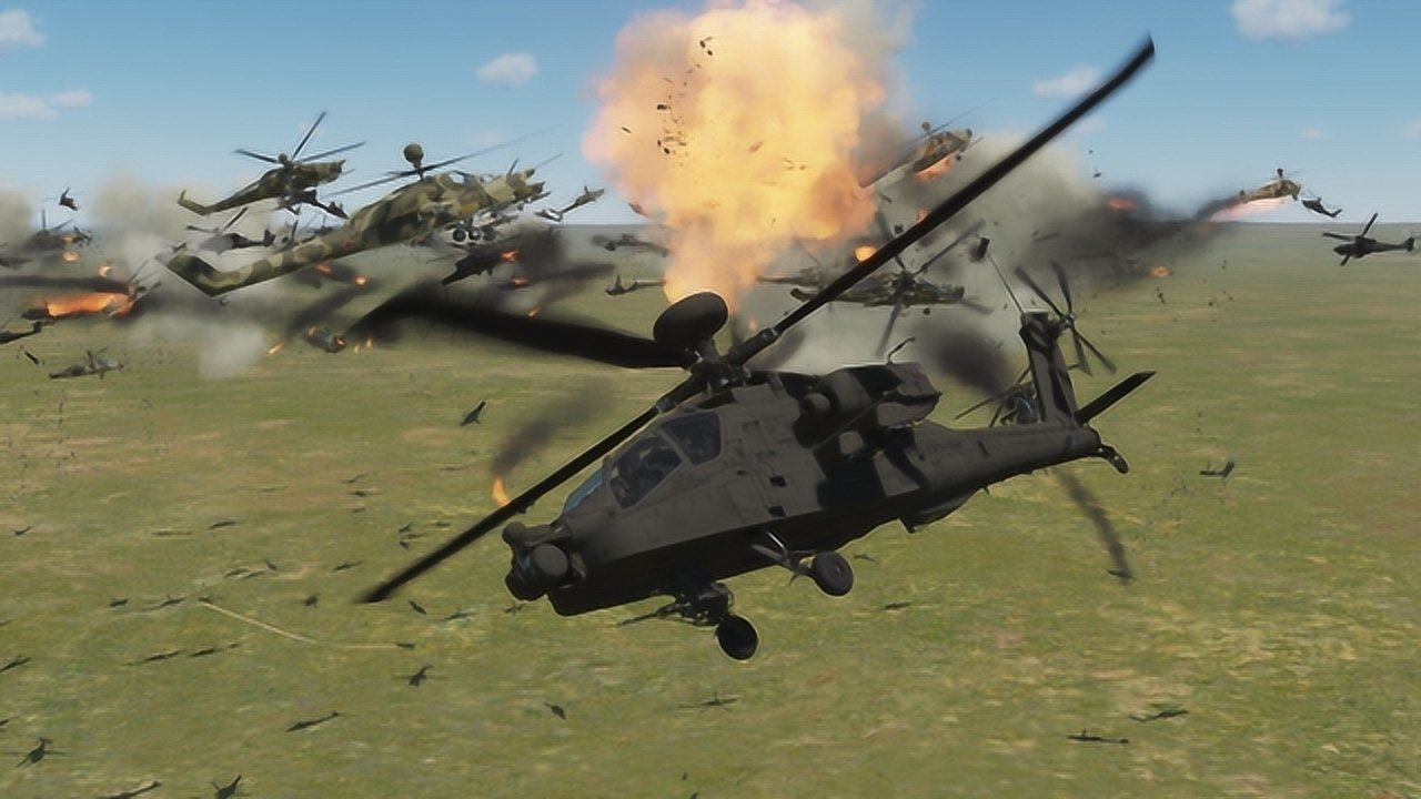 2025熱門的3d武裝直升機游戲大全