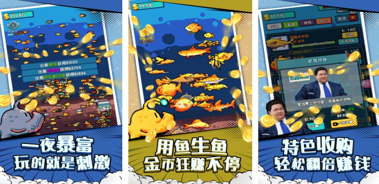 貓咪玩的游戲抓魚游戲有哪些