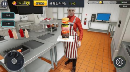 火爆的漢堡店游戲有哪些