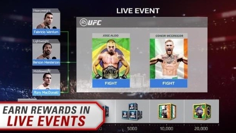 好玩的ufc手機游戲有哪些 2025受歡迎的格斗游戲推薦截圖