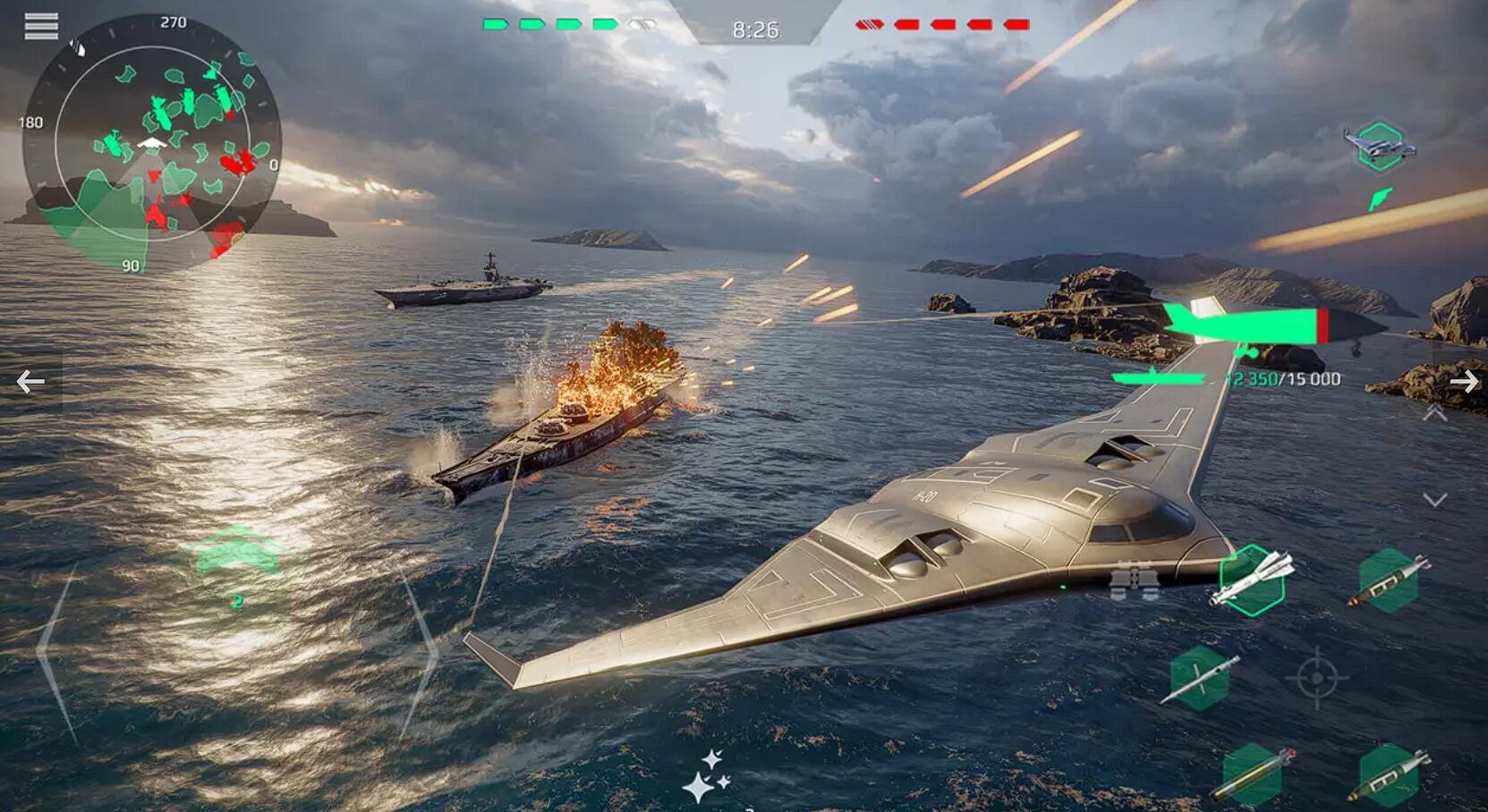 現(xiàn)代戰(zhàn)艦手游轟炸機(jī)有哪些 現(xiàn)代戰(zhàn)艦手游轟炸機(jī)推薦截圖
