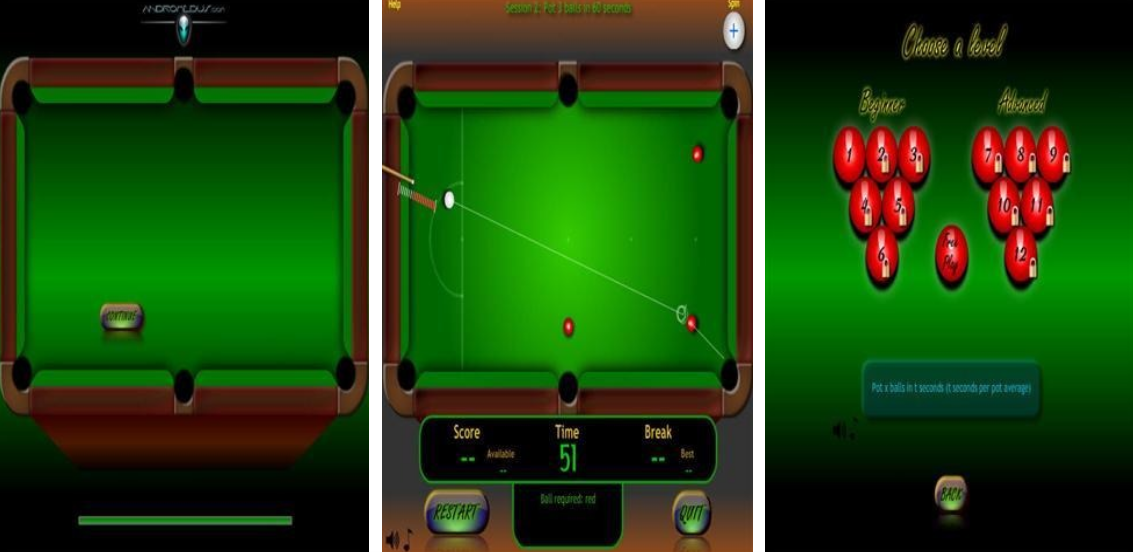 流行的snooker斯諾克游戲有沒(méi)有?2025有趣的臺(tái)球手游下載合集截圖