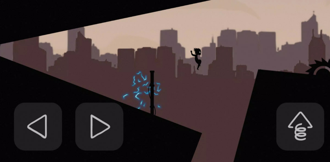 以前一款黑色影子的跑酷游戲是什么