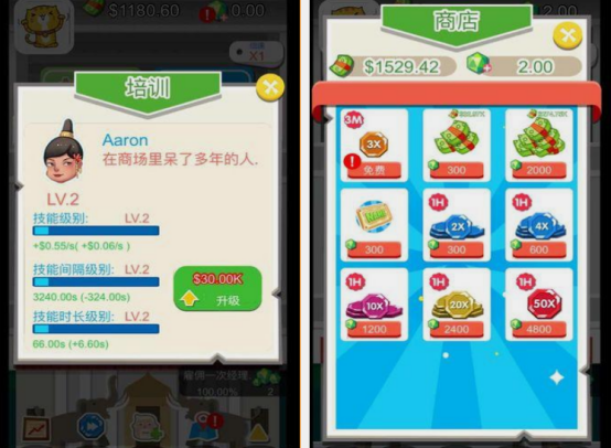 買進賣出的模擬經(jīng)營游戲有什么