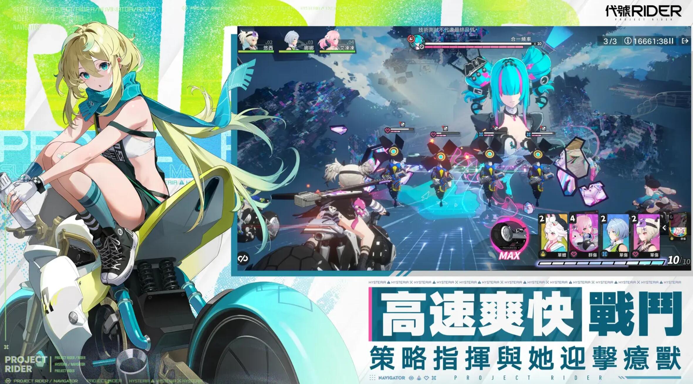 代號(hào)RIDER玩法指南 ChasingKaleidorider怎么玩截圖