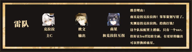 輝燼雷隊(duì)怎么搭配 輝燼雷隊(duì)陣容效果一覽截圖