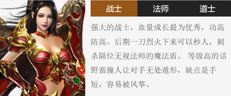 傳奇歲月戰(zhàn)士怎么玩 傳奇歲月手游戰(zhàn)士職業(yè)攻略截圖